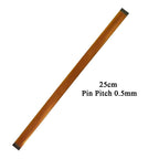 FPC Ribbon Flexible Flat Cable Coaxial Cable 24 Pin Pitch 0.5MM Wire Length 6/10/20/25CM For MateCam X7/X9