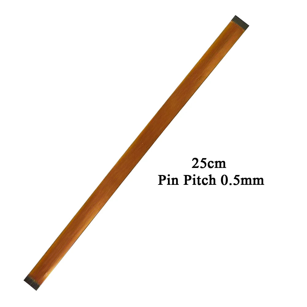 FPC Ribbon Flexible Flat Cable Coaxial Cable 24 Pin Pitch 0.5MM Wire Length 6/10/20/25CM For MateCam X7/X9