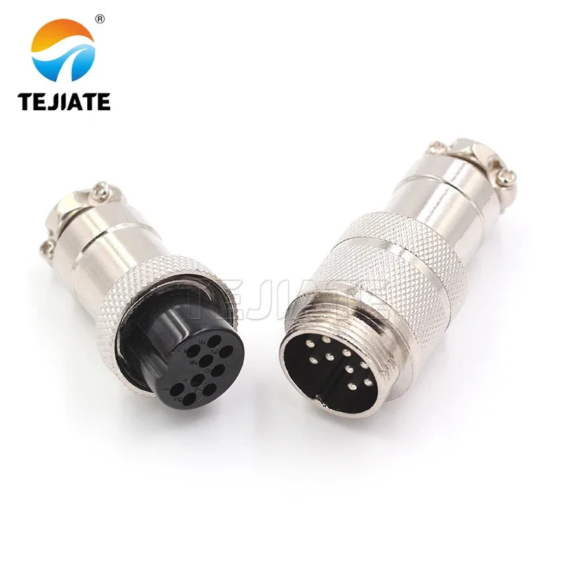 20mm Aviation Plug Connector and Socket GX20 2/3/4/5/6/7/8/9/10/12 core