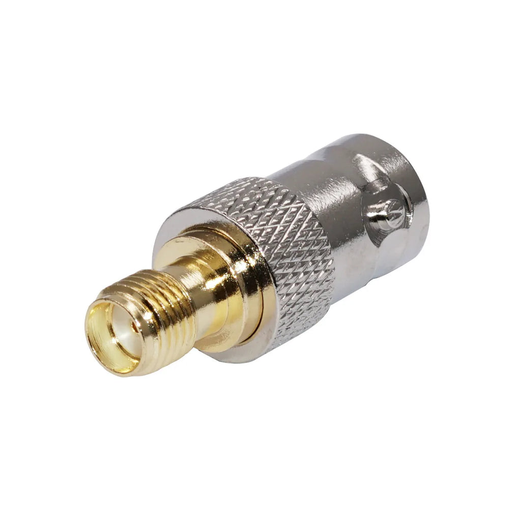 SMA to BNC Adapter SMA Male Plug to BNC Female M/F Radio Antenna Connector RF Converter M/F Radio Antenna Adapters Kit Coaxial