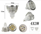 1X 10X GU 10 Led Spotlight GU10 LED Lamp 9W 12W 15W 220V Red Green Blue Yellow Lampada MR16 12V Bulb Light Spot Candle Luz