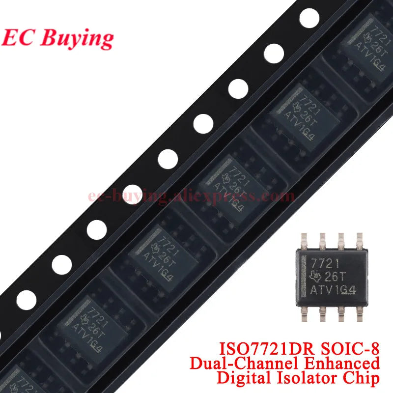 1-20Pcs ADUM1201 Magnetic Isolator Board Module Replace Optocouplers MCU1201 ADUM-1201 ADUM1201ARZ Signal Isolation/SPI/CAN Bus