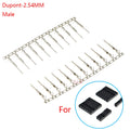 100pcs 1.0/1.25/1.5/2.0/2.54/3.0/3.96/4.2MM JST/ZH/PH/XH/VH/Dupont/MX/5557 Male Female Connector Housing Terminal For Wire Crimp