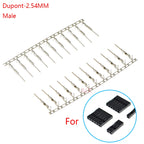 100pcs 1.0/1.25/1.5/2.0/2.54/3.0/3.96/4.2MM JST/ZH/PH/XH/VH/Dupont/MX/5557 Male Female Connector Housing Terminal For Wire Crimp
