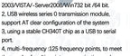 ‌CH340G USB-to-TTL Adapter + NRF24L01+ 2.4GHz Wireless Module Bundle for Arduino