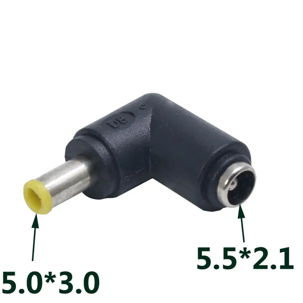 Common DC Power Male to Female 6.0*4.4 / 4.0x1.7 / 3.5*1.3 / 5.5*2.5 To 5.5*2.1 Plug Converter Notebook Laptop Adapter Connector