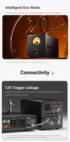 AIYIMA A20 MONO PFFB TPA3255 Power Amplifier 300W Class D MONO Amp XLR RCA TRS Input Sub Out HPF Home Audio 12V Trigger VU Meter
