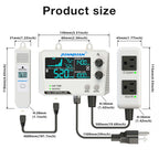 CO2 Detector for Greenhouse CO2 Monitor Controller LCD Digital Carbon Dioxide Controller CO2 Concentration Tester NDIR Sensor