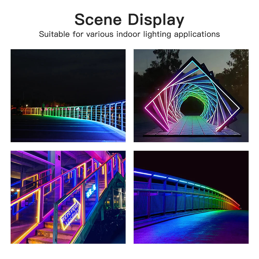 GLEDOPTO ESP32 WLED LED Controller With Mic DIY Music Dynamic Modes For WS2811 WS2812 SK6812 TM1814 WS2813 WS2815 Strip Lights