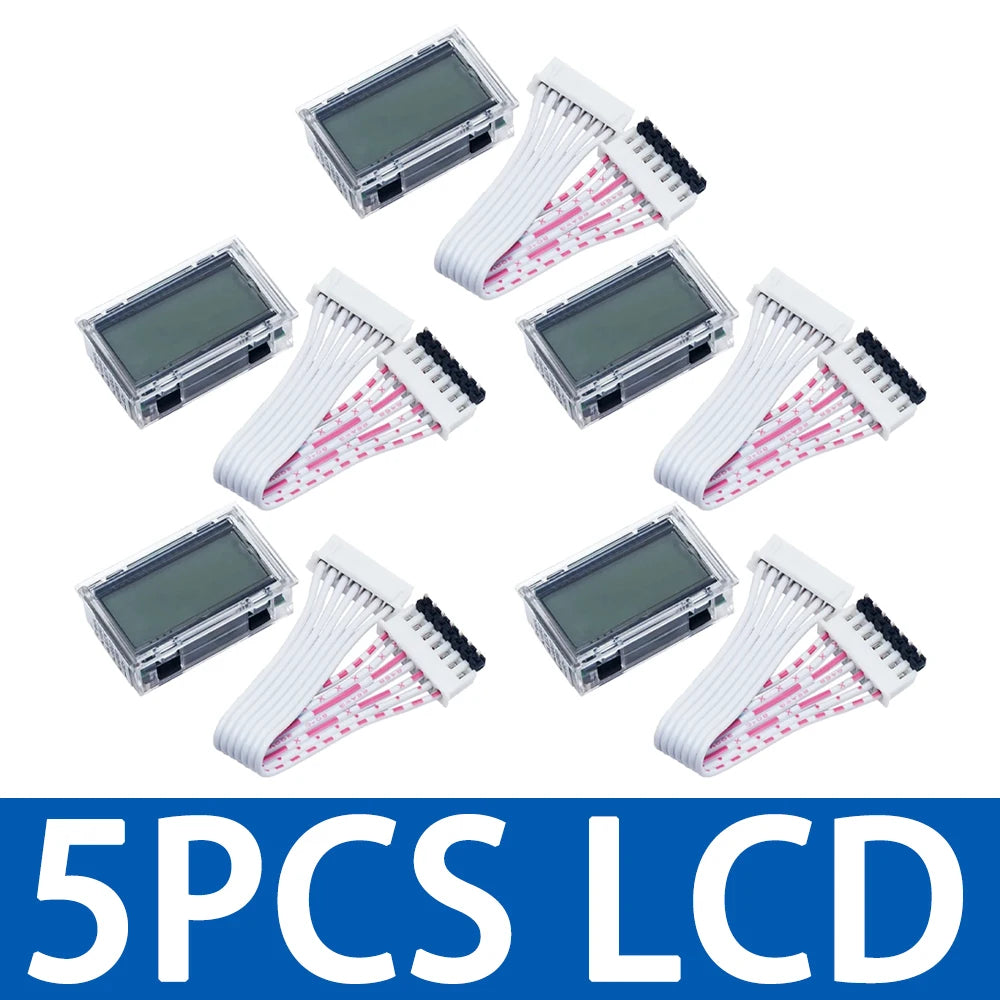 5V DC-AC Pure Sine Wave Inverter SPWM Driver Board EGS002 12Mhz Crystal Oscillator EG8010 + IR2113 Driving Module LCD