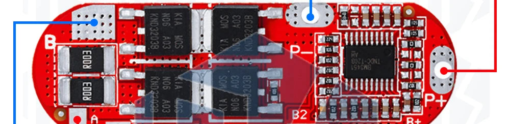 Bms 1s 2s 10a 3s 4s 5s 25a Bms 18650 Li-ion Lipo Lithium Battery Protection Circuit Board Module Pcb Pcm 18650 Lipo Bms Charger
