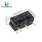 10PCS New Authentic For 5Million times Mouse Micro Switch D2FC-F-7N Mouse Button Fretting D2FC-E-7N D2FC