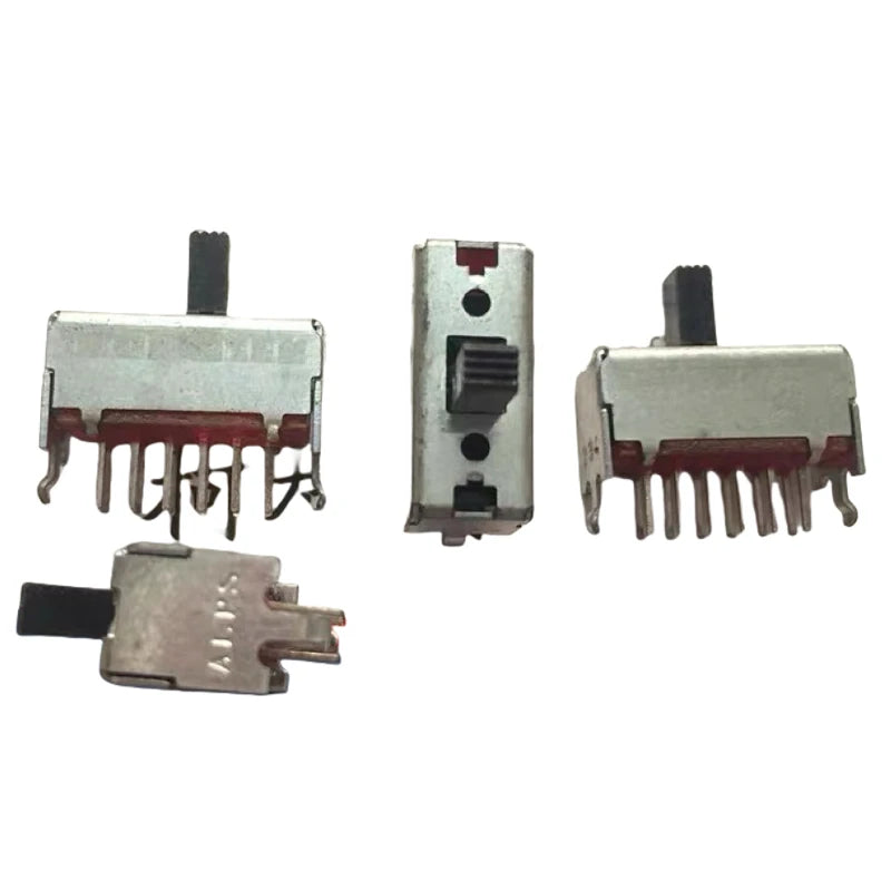1pcs/lots Japan ALPS SSSF040800 Toggle Switch 12 Foot 2 Positions with Bracket Double Row Vertical Slide