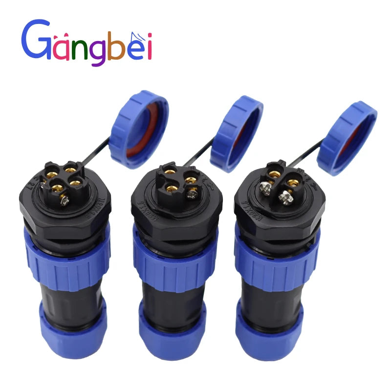 Screw Connection Connector Waterproof Connector 20mm 25A IP68 SP20/LD20 2PIN 3PIN 4PIN 5PIN 6PIN 7IN 1PCS