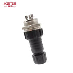 GX16 M16 Waterproof Circular Connector 2 3 4 5 6 7 8 9 10 Pin Back Nut Docking Male Female Plug Socket Cable Panel Mount Outdoor