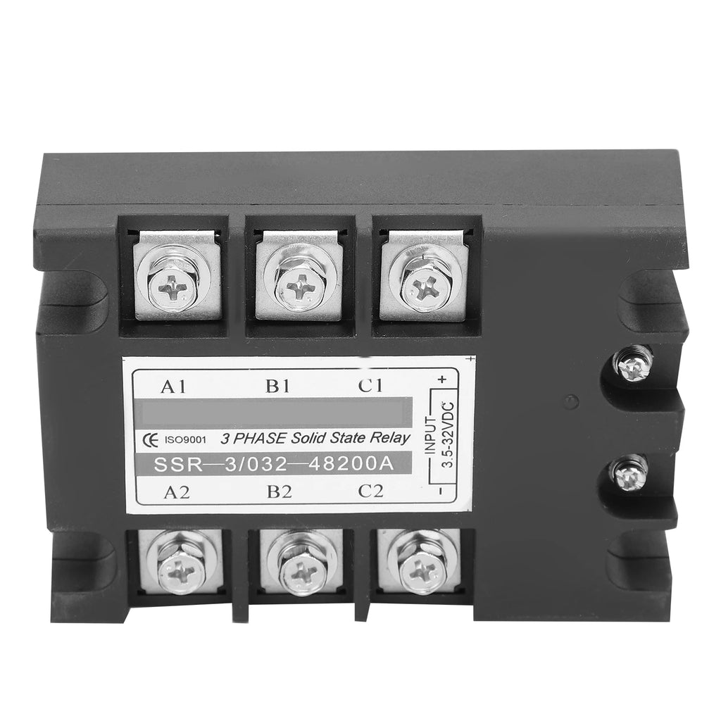 3‑Phase SSR DC Control AC 480V 200A Solid State Relay Industrial Equipment SSR‑3 D48200 200A