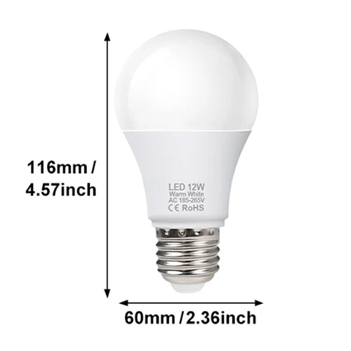 4pcs/lot LED Light Bulbs E27 AC 220V SMD2835 3W 6W 9W 12W 15W 18W Home Indoor Room LED Lamps Cold/Warm White Lights Bulb