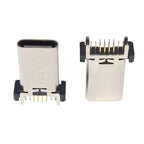 5pcs/lot Type-c 16p Female Socket Vertical Plug-in Patch Usb Charging Interface 8.8/9.3/10.5/13.7mm Socket