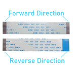 5PCS FPC FFC Ribbon Flexible Flat Cable 4/5/6/8/10/12/14/16/18/20/30/40-80Pin Pitch 0.5MM 1.0MM A-Type Wire Length