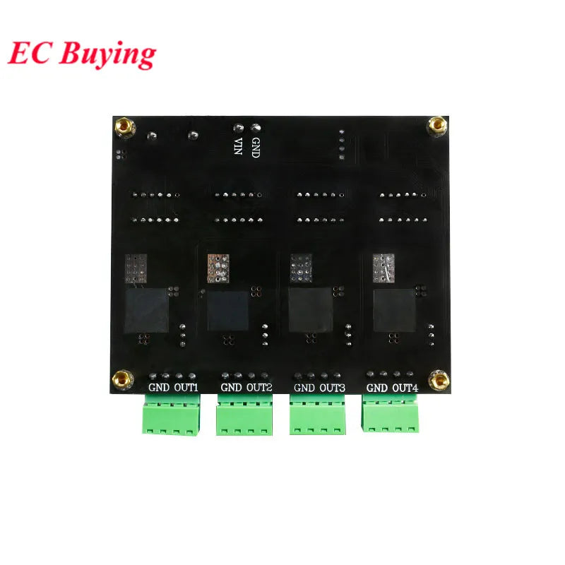 LM2596 Multi-channel Switching Power Supply Module 4-channel Digital Display DC-DC Adjustable Step-down Buck Output Power Board