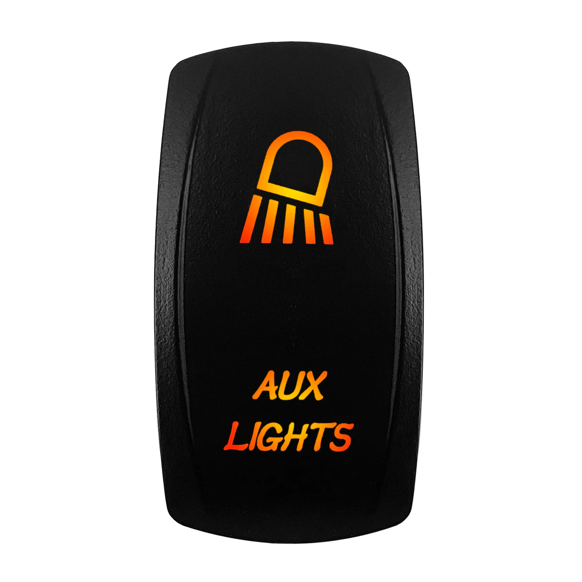 12V-24V Orange Led Rocker Switch Waterproof 20A Amber Light SPST DPDT Toggle Key for Car Boat ATV Camper Motorhome Auto Machine