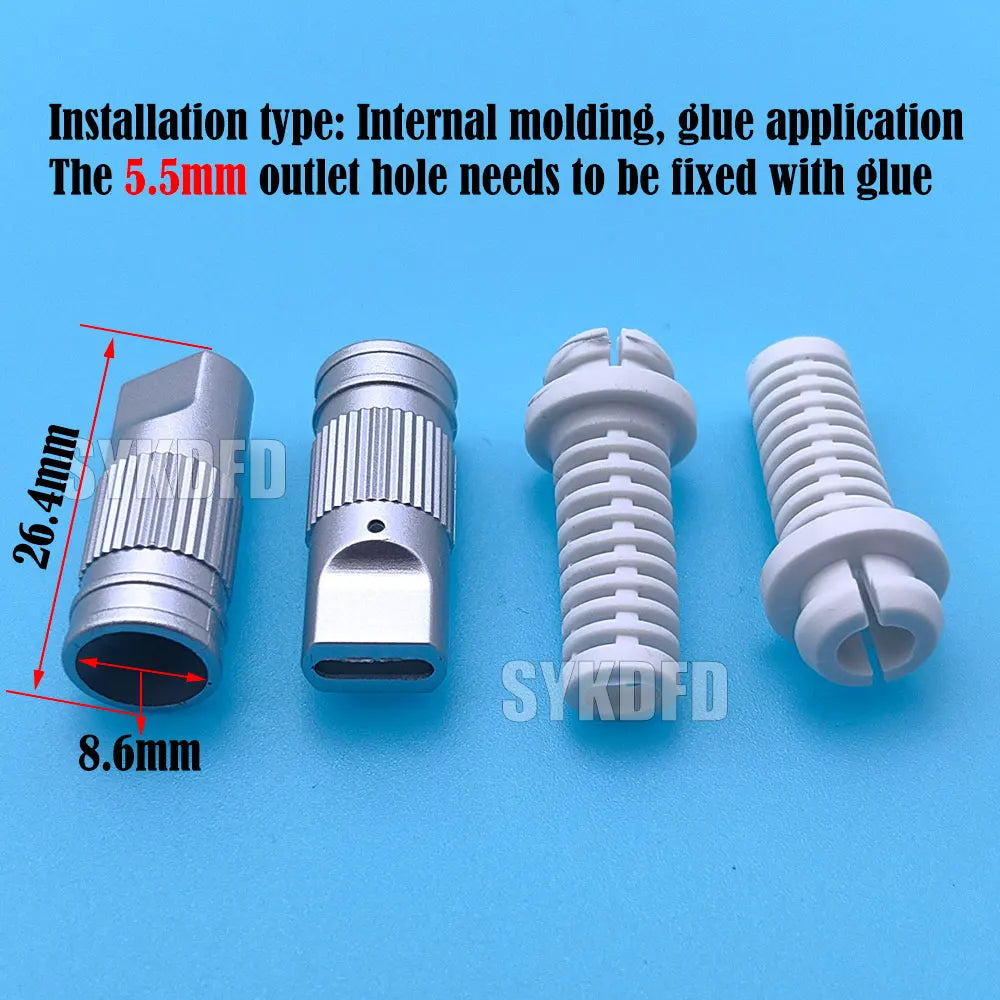 5/10Sets Fast Charging Type-C USB C 5A Connectors Jack 16pin Male Plug Electric Terminals welding DIY Data Cable Accessories