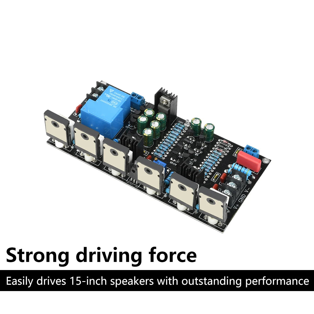 300W Mono Power Amplifier Board 1943+5200 Hifi High-Power Audio Amplifier Board With Speaker Protection