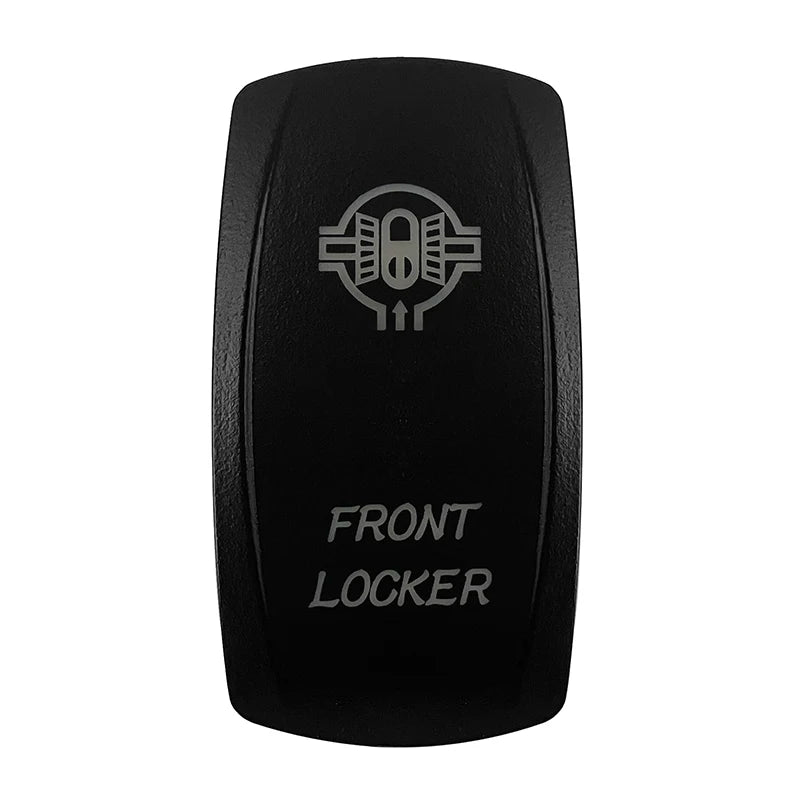 CUSTOM Dual RED Led Laser Etched Rocker Switch ON-OFF ON-OFF-ON (SPST DPDT) for ARB/Carling/NARVA 4x4 Caravan Accessories SUV
