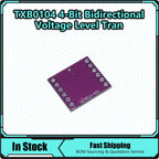 TXB0104 4-Channel Bidirectional Logic Level Shifter Auto Direction Sensing 1.8V to 5.5V for I2C UART GPIO, No Pull-Up Resistors