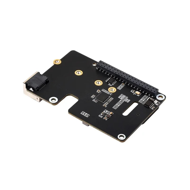 Raspberry Pi 5 PCIe To.2 NVME SSD And Gigabit Ethernet RJ45 HAT RTL8111H M_KEY 2230/2242/2260/2280