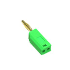 10pcs 2mm Stackable Banana Plug Gold Plated Copper Mini Connector with 2mm Socket Jack Welded/soldered 30V/10A