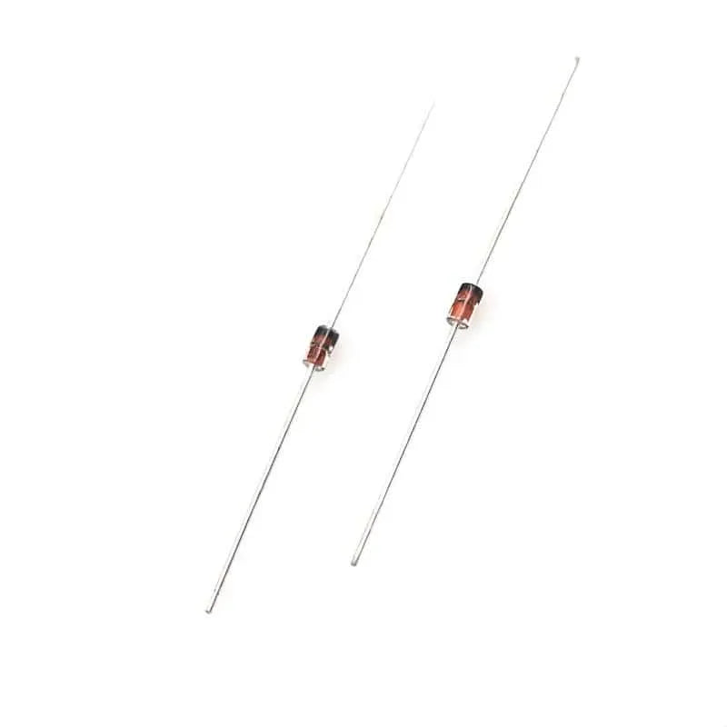 20pcs Original New 1W Through-hole Zener Diode 1N4733A/5V1 1N4734A/5V6 1N4735A/6V2 1N4742A/12V DO-41 Glass Package for Arduino
