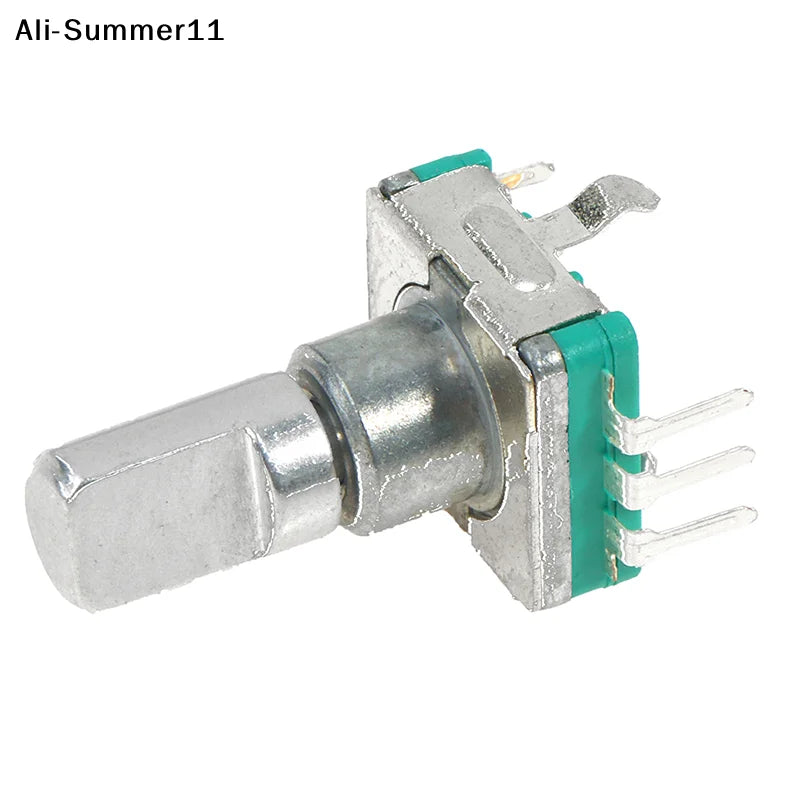【Yb1】【Av1】【HMA73】1Pc 2026 New EC11 Thin Rotary Encoder with Switch 30 Positioning 15 Pulse 15mm Half-axis