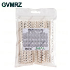 0201 0402 0603 0805 1206 1% 5% SMD Resistor Assorted Kit 1R-1M 10K 100K 1K 100R Resistance Set DIY