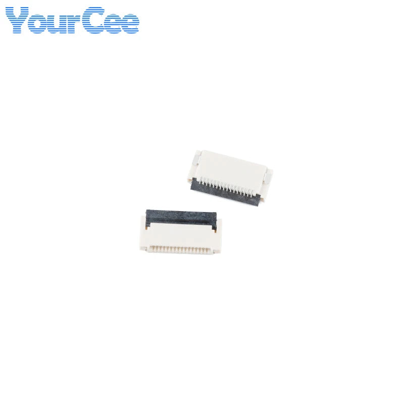 10PCS FFC/FPC Connector Flat Cable Socket 0.5MM Adapter 4/6/8/10/12/14/16-30/32/40/50/60 Pin Back Flip Front Insert Horizt