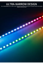 DC5V/12V RGB Dream Color Changing LED Strip Lights WS2812 2020 Ultra Narrow 2.7mm 160Leds/m Smart Individually Addressable Digit
