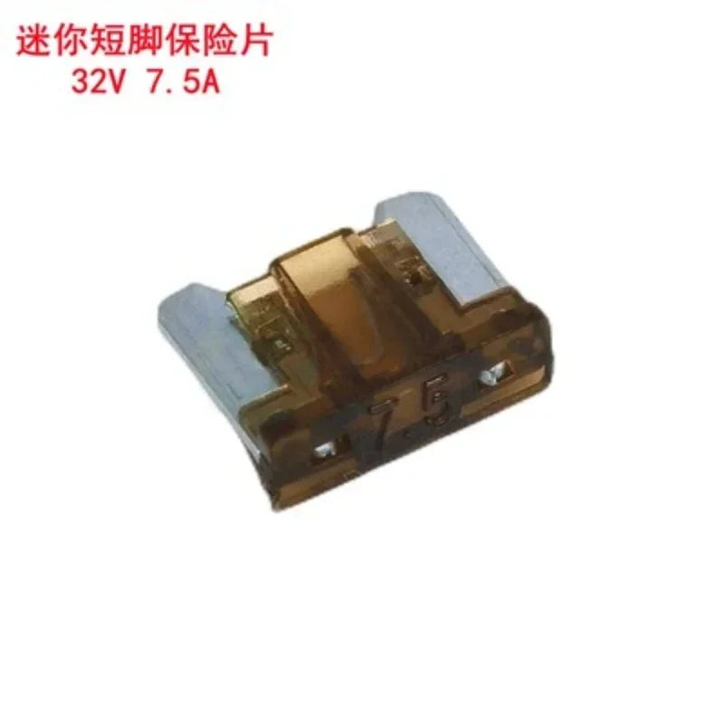 100/50/10pcs Micro Car Fuses Automotive Blade Type Mini Fuse Assortment Blade Fuse Set 2A 3A 5A 7.5A 10A 15A 20A 25A 30A 35A 40A