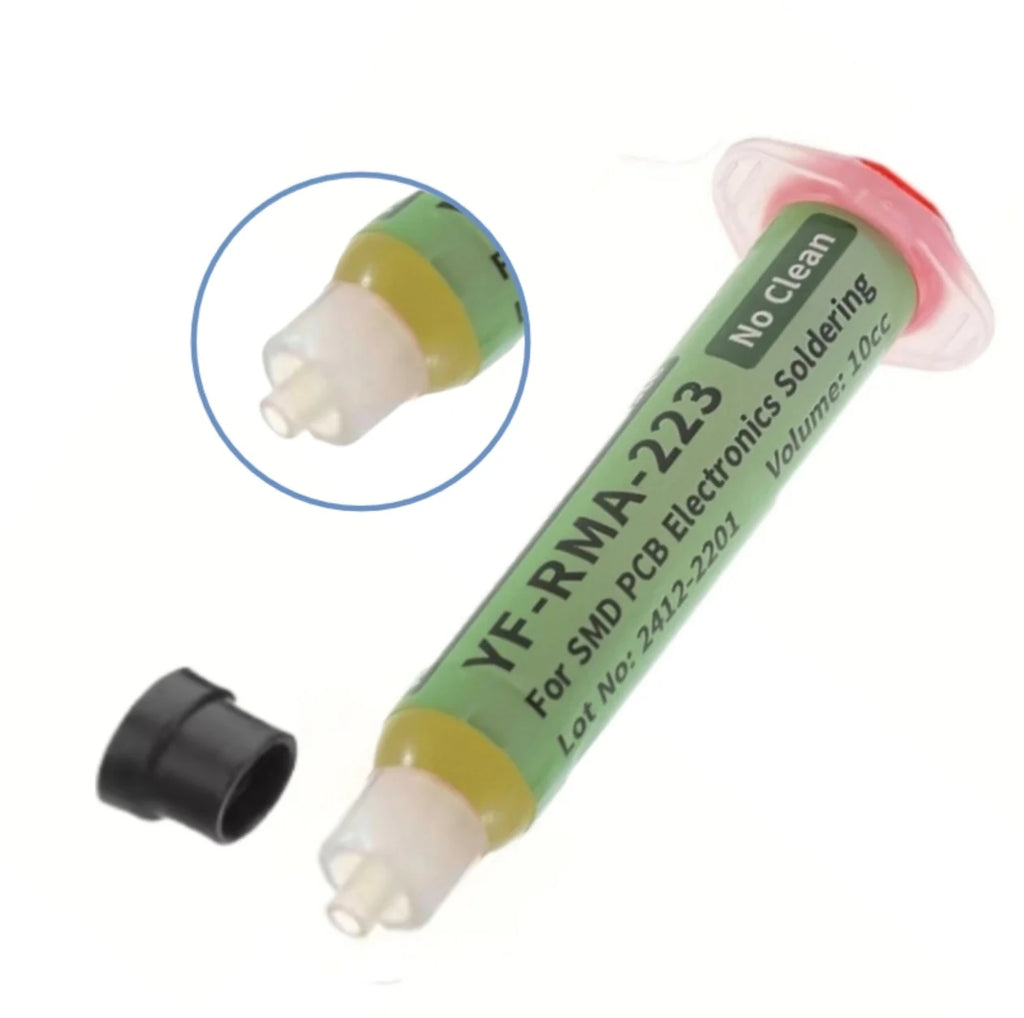 RMA-223 10cc Flux No Clean Flux Soldering Iron Welding Flux Consumer Electronics Repair Solder Paste For Phone LED BGA SMD PGA