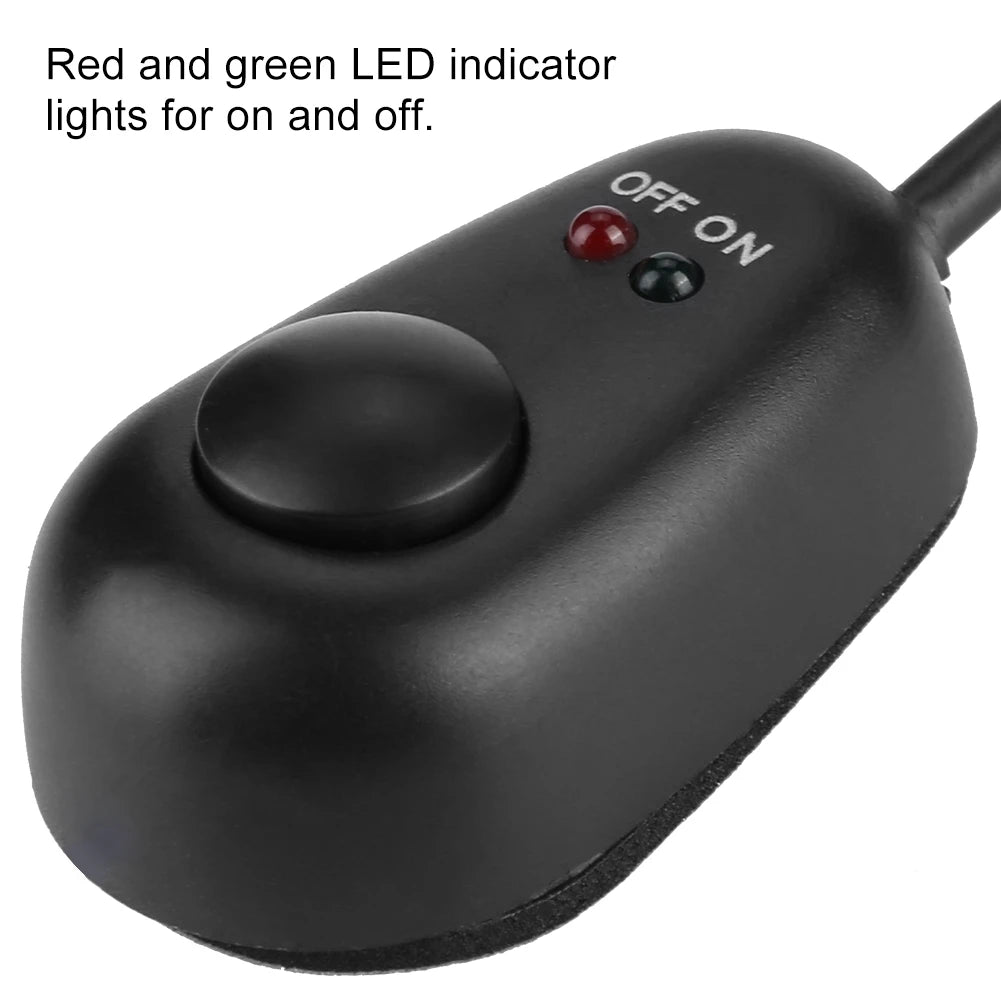 Water Drop Shape 12V Push Button Switch With Red/Green LED Indicator Lights Push Button On Off Switch Harness Wiring