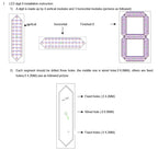 18' Outdoor Waterproof LED Billboard Score Display Screen 7-Segment Digital Modules for Signage LED Numbers Parts
