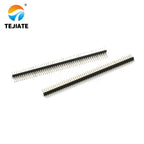 10PCS 1x50P 1.27MM Single Row Straight Pin/Bent Pin Gold Plated Row Female Header