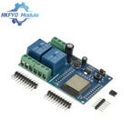 2-Channel WiFi Relay Module with for ESP32  DC5-60V Power Supply, Optocoupler Isolated, for Smart Load Control