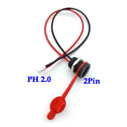 5A USB-C Connector Type-C Waterproof with PH 2.0 Nut Locking Panel Mounting 2/6P Waterproof Fast Charging Jack Por