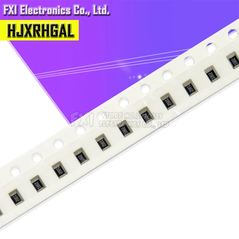 5000PCS 0805 Resistor SMD Accuracy 1% 0 ohm ~ 10M ohm 1K 2.2K 10K 100K 0 1 10 100 150 220 330 ohm 1R 10R 100R 150R 220R 330R