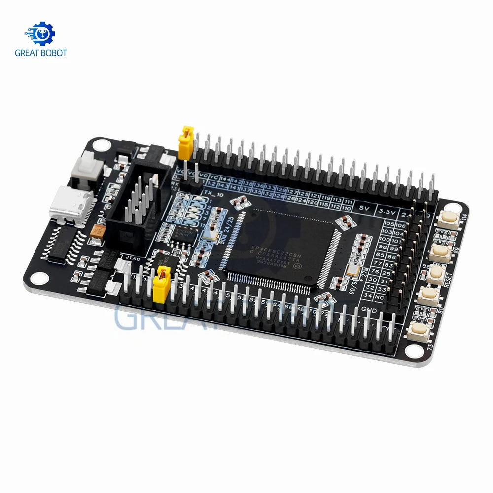 EP4CE6E22C8N FPGA Development Board: Altera Cyclone IV Core System Module (2.5V) Compatible for Arduino