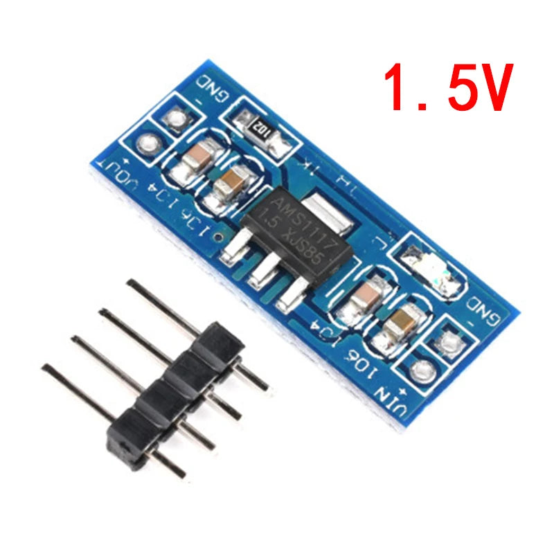 5pcs/lot AMS1117 1.2V 1.5V 1.8V 2.5V 3.3V 5V power supply module AMS1117-5.0V power module AMS1117-3.3V