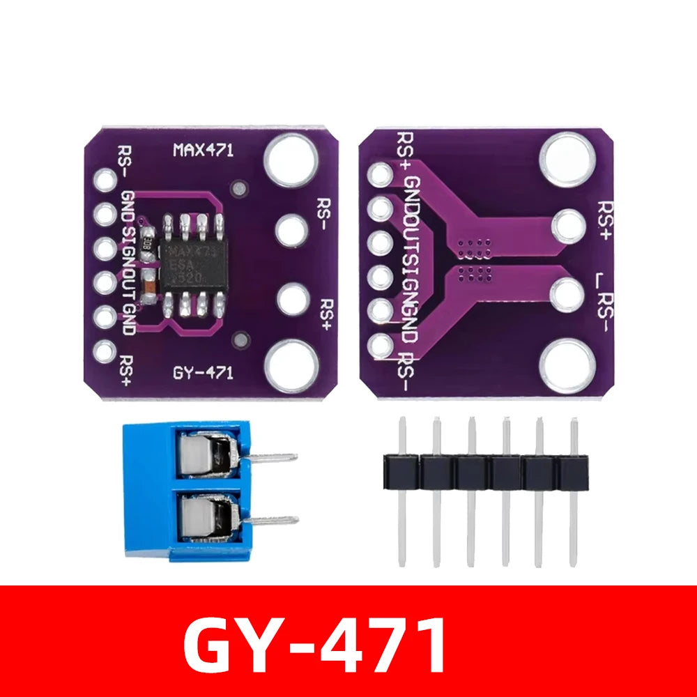 INA219 GY-169 GY-471 MAX471 3A Current Sensor Module Consume Current Detection Module for Arduino DC 0 -30V