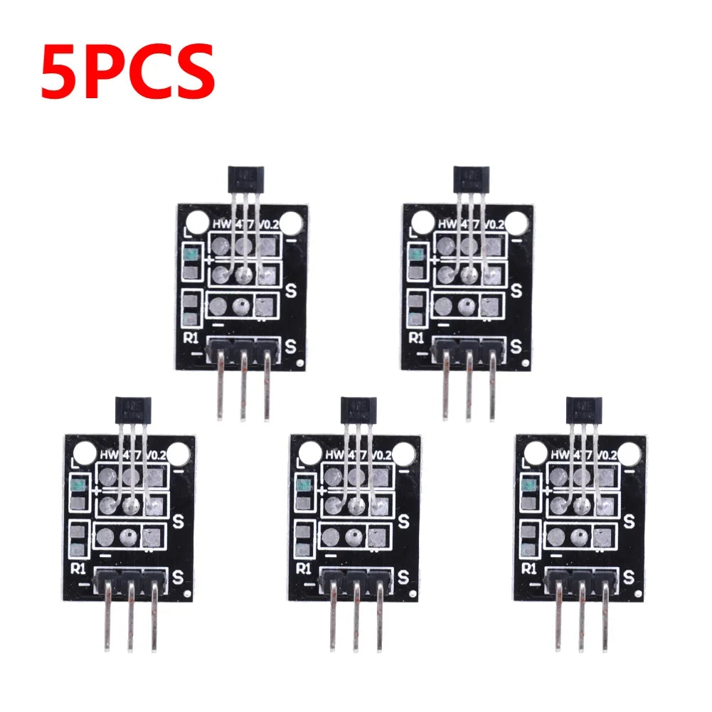 KY-003 Hall Effect Sensor Module A3144 Standard Hall Effect Magnetic Sensor Module Works with Arduino Boards
