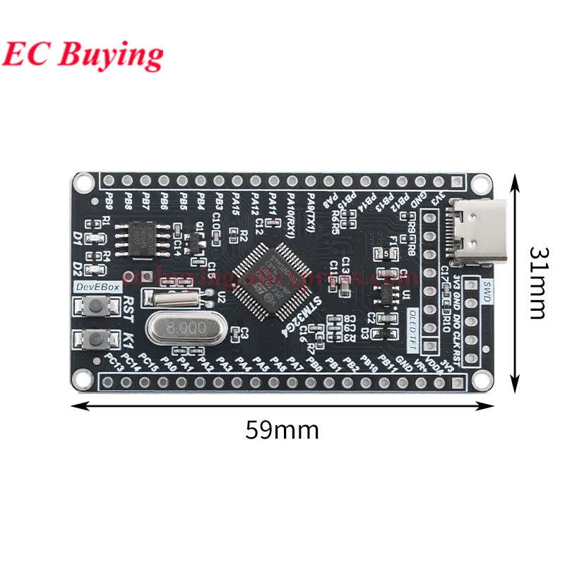 STM32G431CBT6 Mini Core System Board G431 STM32G431 STM32 Development Board 170MHz ARM Learning Demo Module STM32G431CB Chip