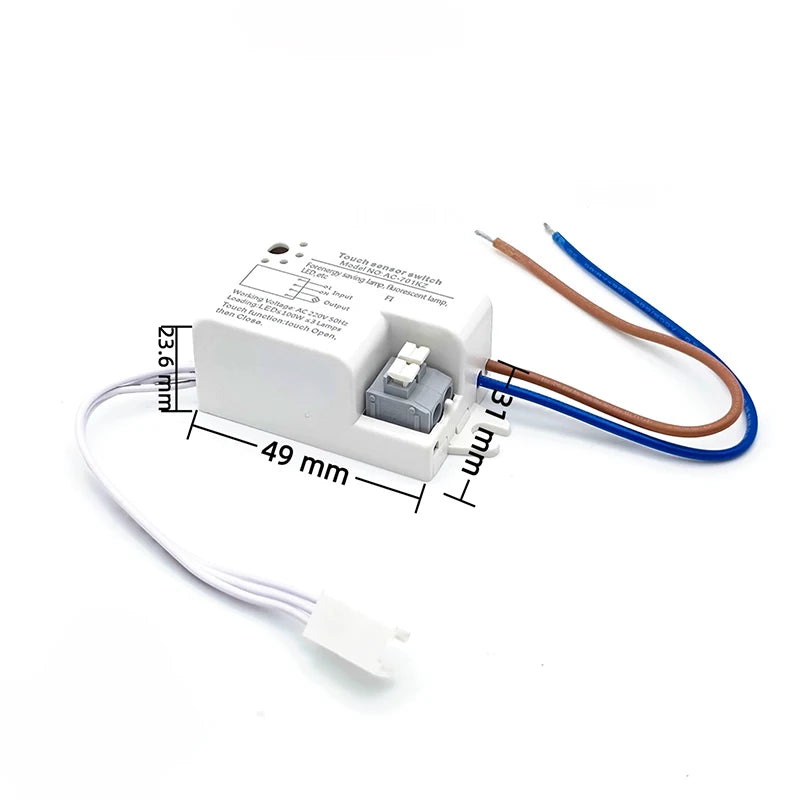 220V 100W LED  Touch Sensor/Door Sensor Gesture Sensor Switch Suitable for cabinet furniture gesture sensor  smart home switch